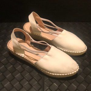 Eric Michael White Estelle Espadrilles 6.5